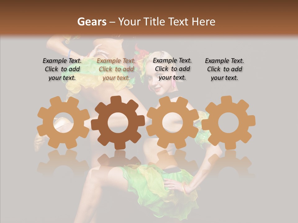 Duet Performance Female PowerPoint Template