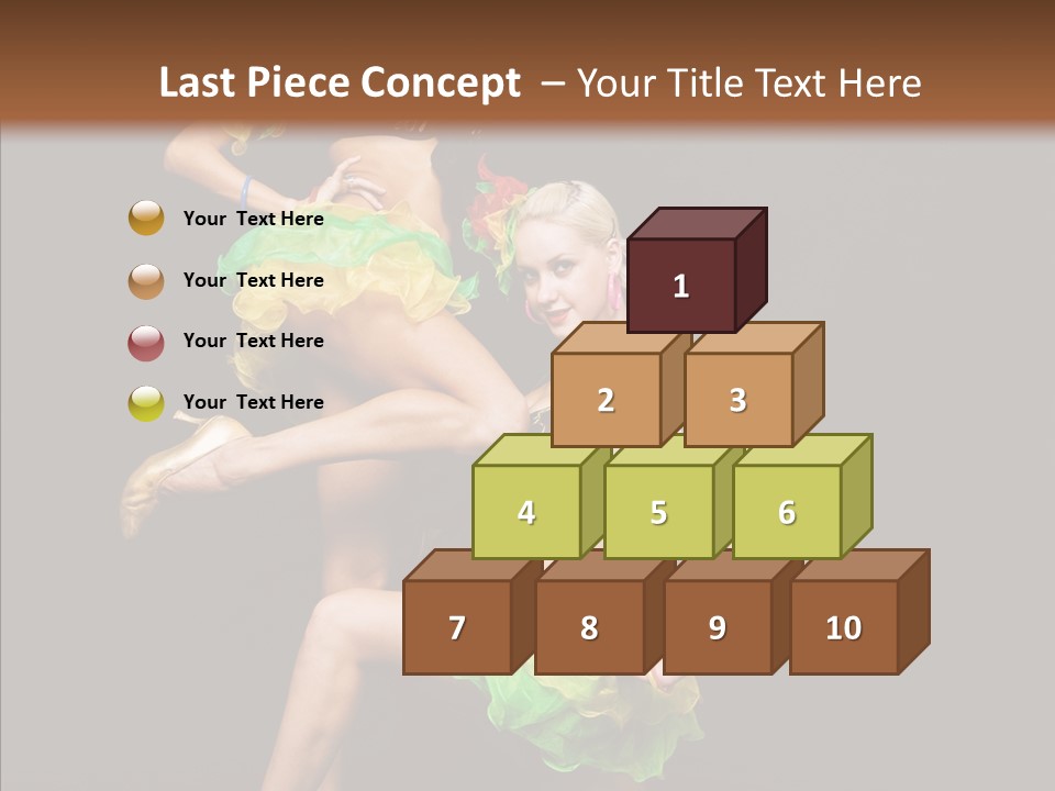 Duet Performance Female PowerPoint Template