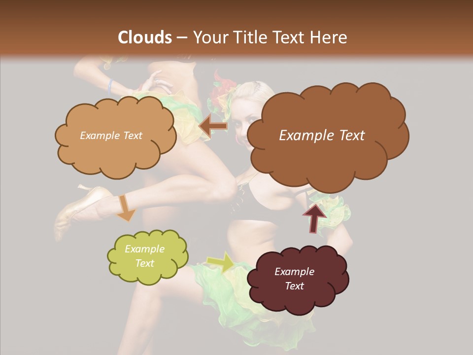 Duet Performance Female PowerPoint Template