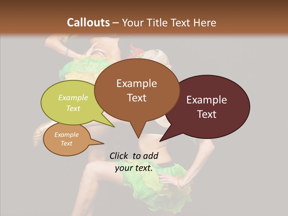 Duet Performance Female PowerPoint Template