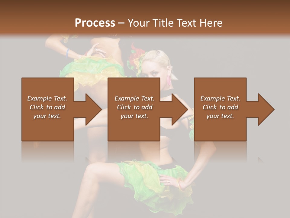 Duet Performance Female PowerPoint Template