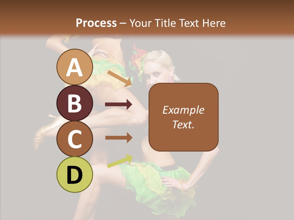 Duet Performance Female PowerPoint Template