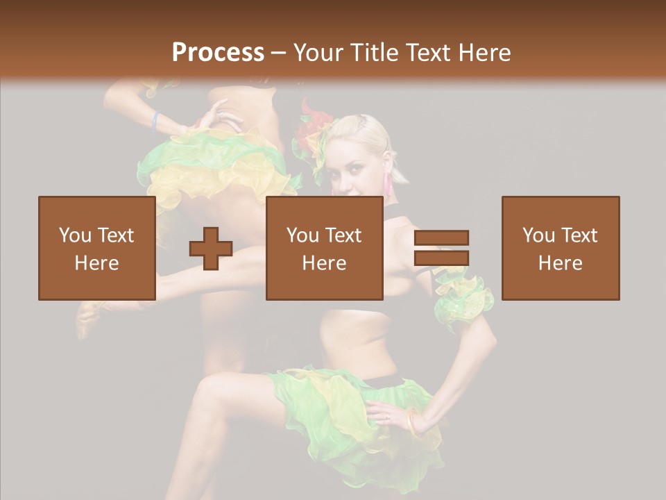 Duet Performance Female PowerPoint Template