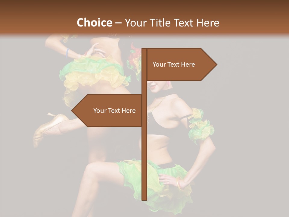 Duet Performance Female PowerPoint Template