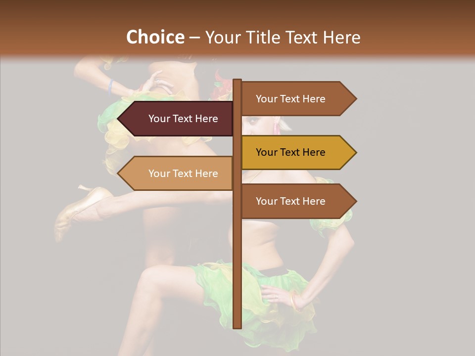 Duet Performance Female PowerPoint Template