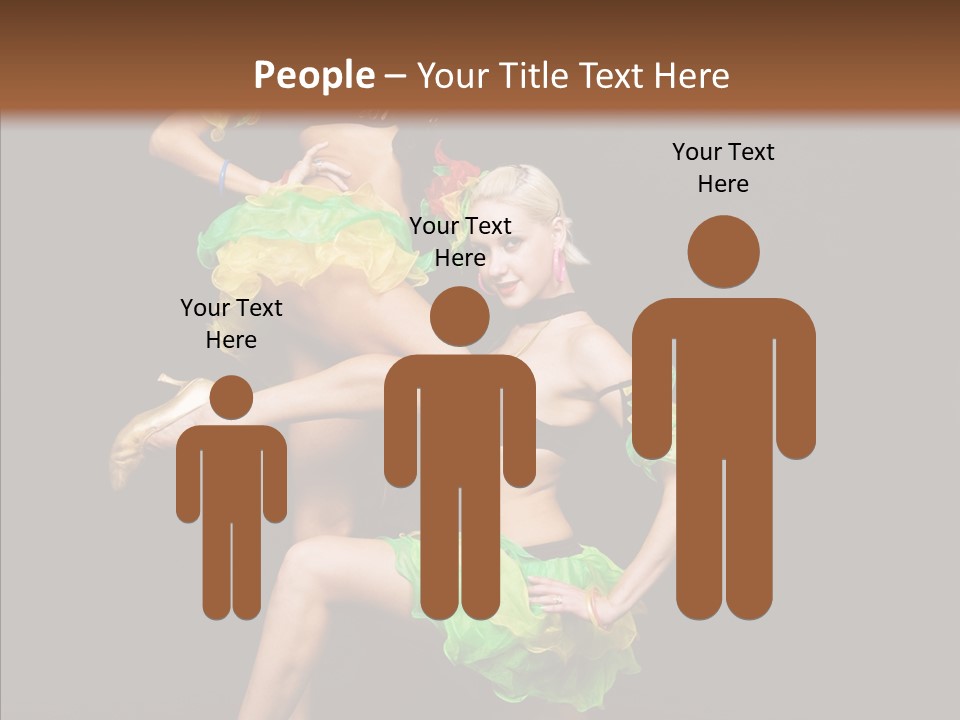 Duet Performance Female PowerPoint Template