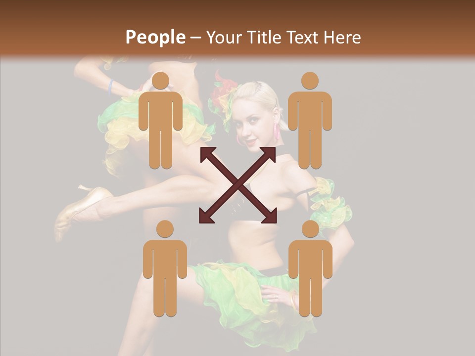 Duet Performance Female PowerPoint Template