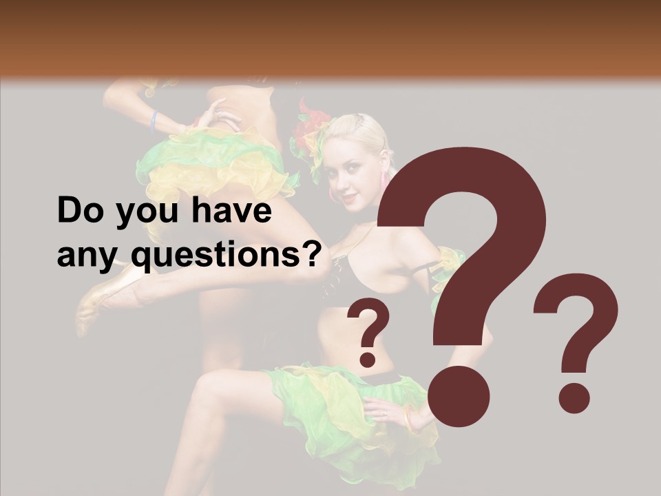 Duet Performance Female PowerPoint Template