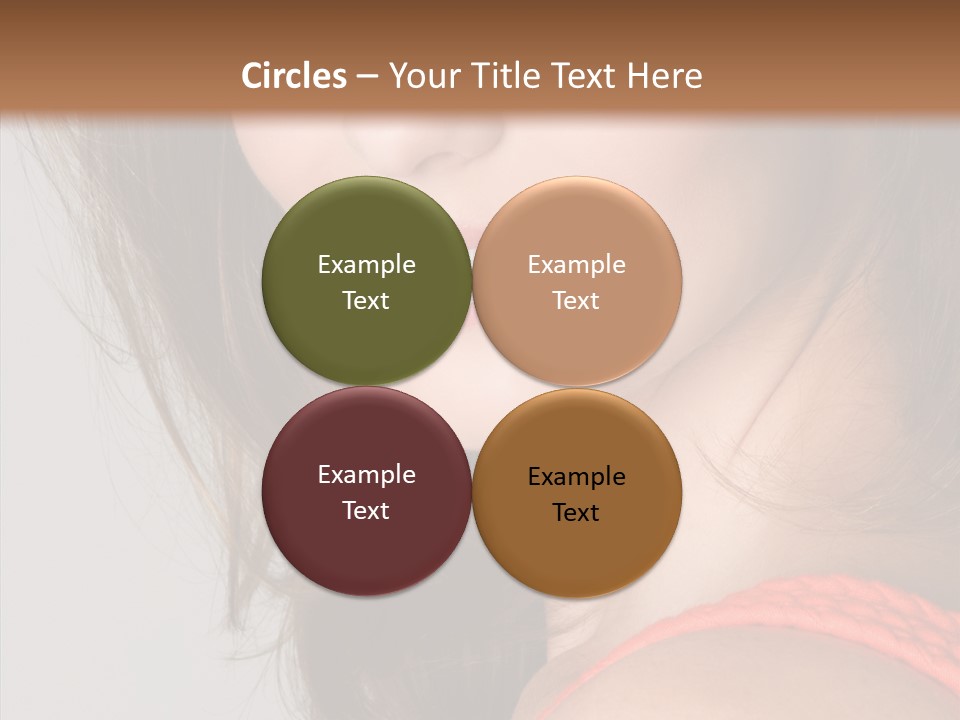 Youth Attractive Close Up PowerPoint Template