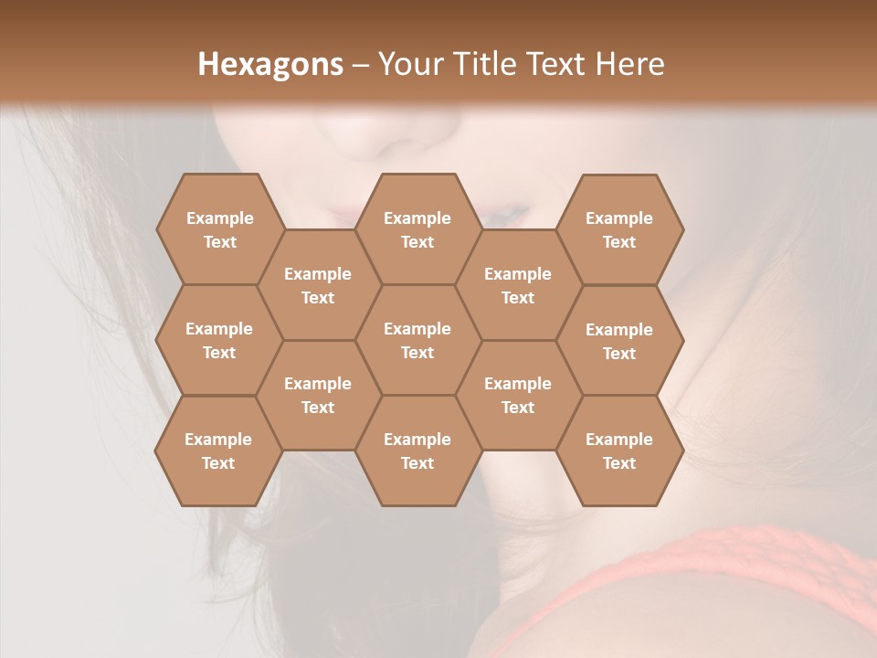 Youth Attractive Close Up PowerPoint Template