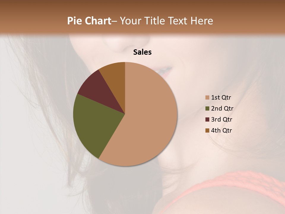 Youth Attractive Close Up PowerPoint Template