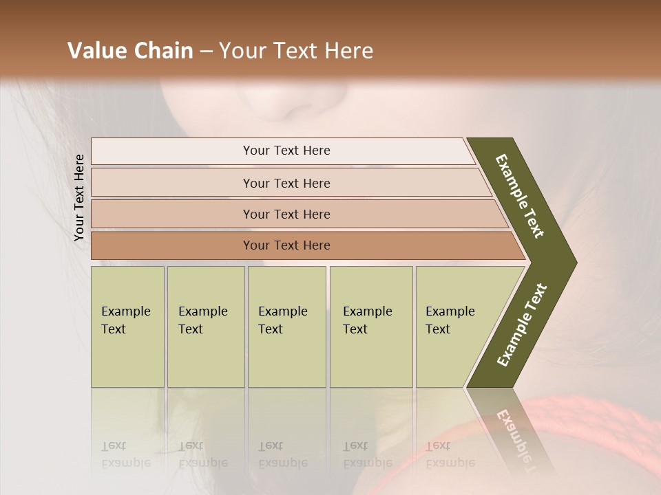 Youth Attractive Close Up PowerPoint Template