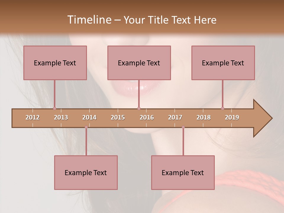 Youth Attractive Close Up PowerPoint Template