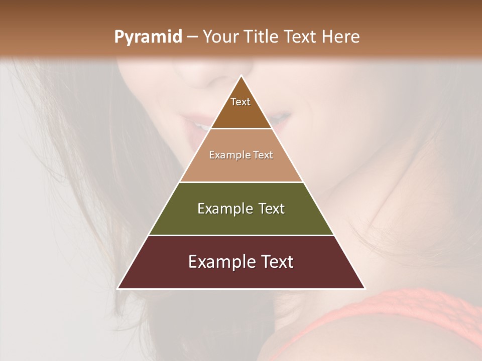 Youth Attractive Close Up PowerPoint Template