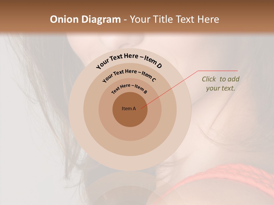 Youth Attractive Close Up PowerPoint Template