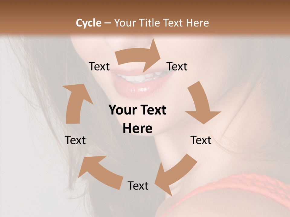 Youth Attractive Close Up PowerPoint Template