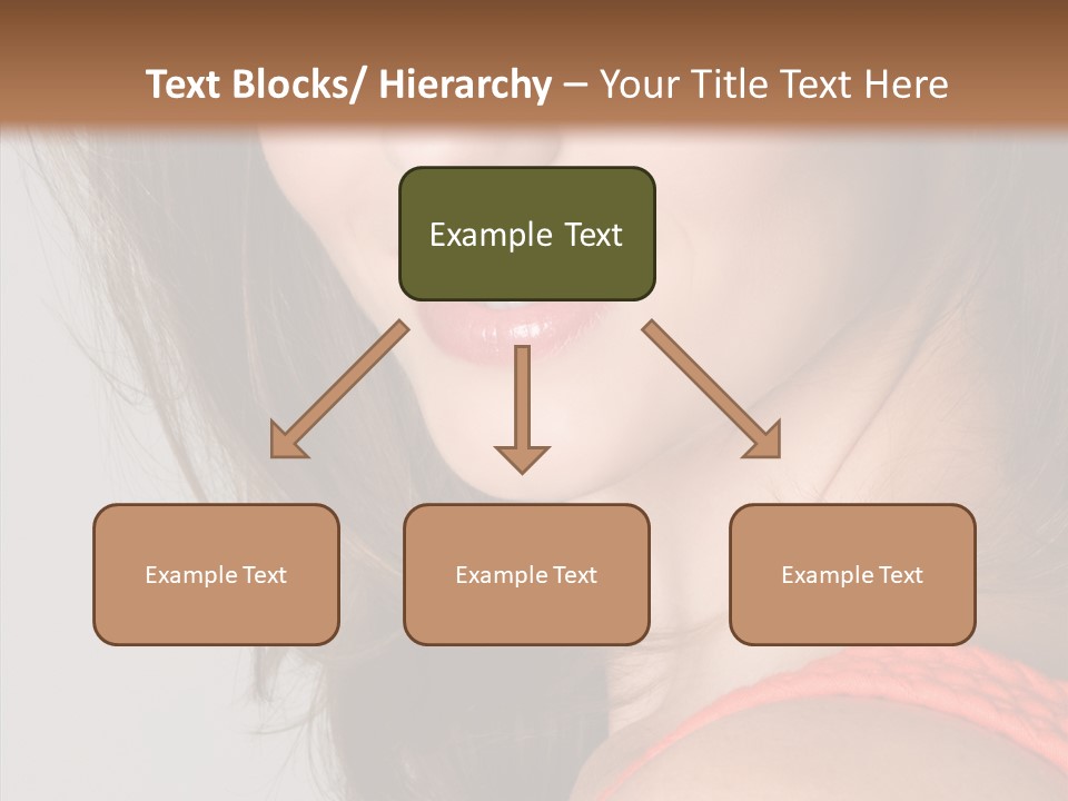 Youth Attractive Close Up PowerPoint Template