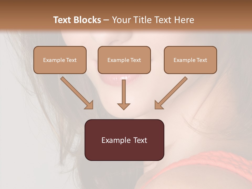 Youth Attractive Close Up PowerPoint Template