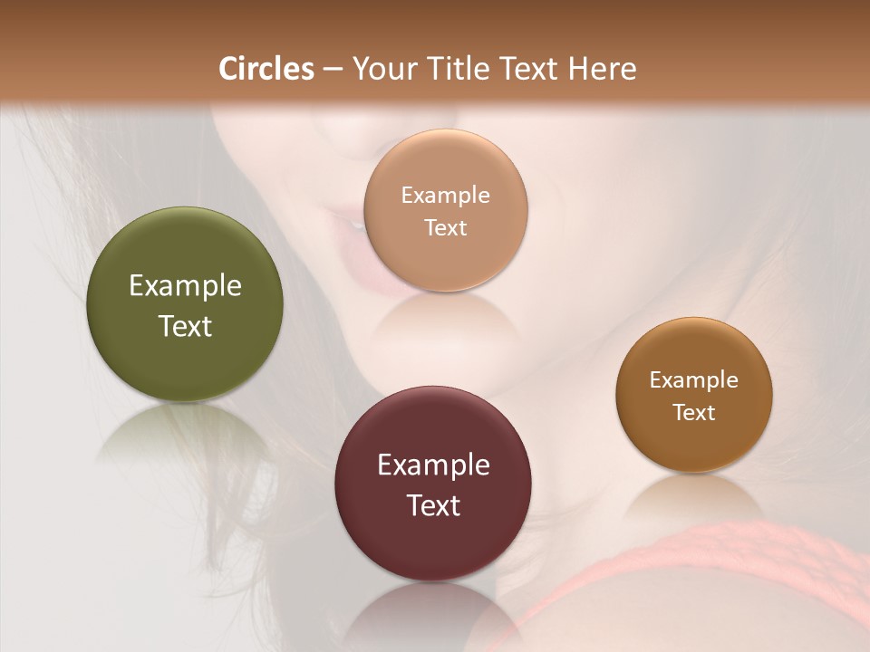 Youth Attractive Close Up PowerPoint Template