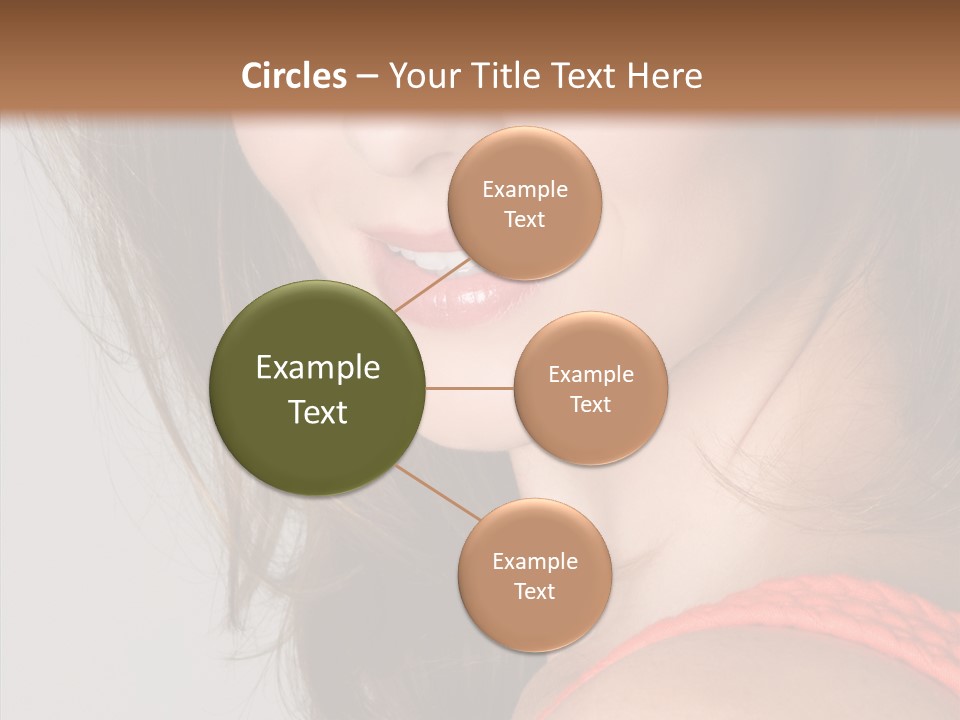 Youth Attractive Close Up PowerPoint Template