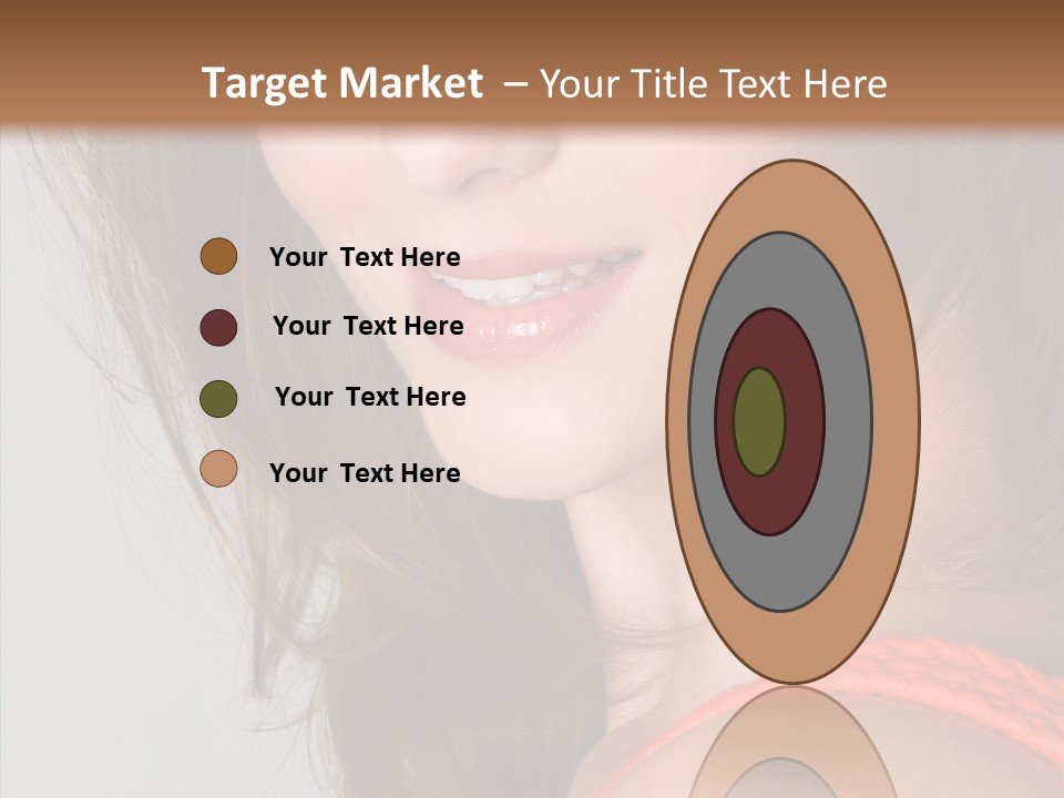 Youth Attractive Close Up PowerPoint Template