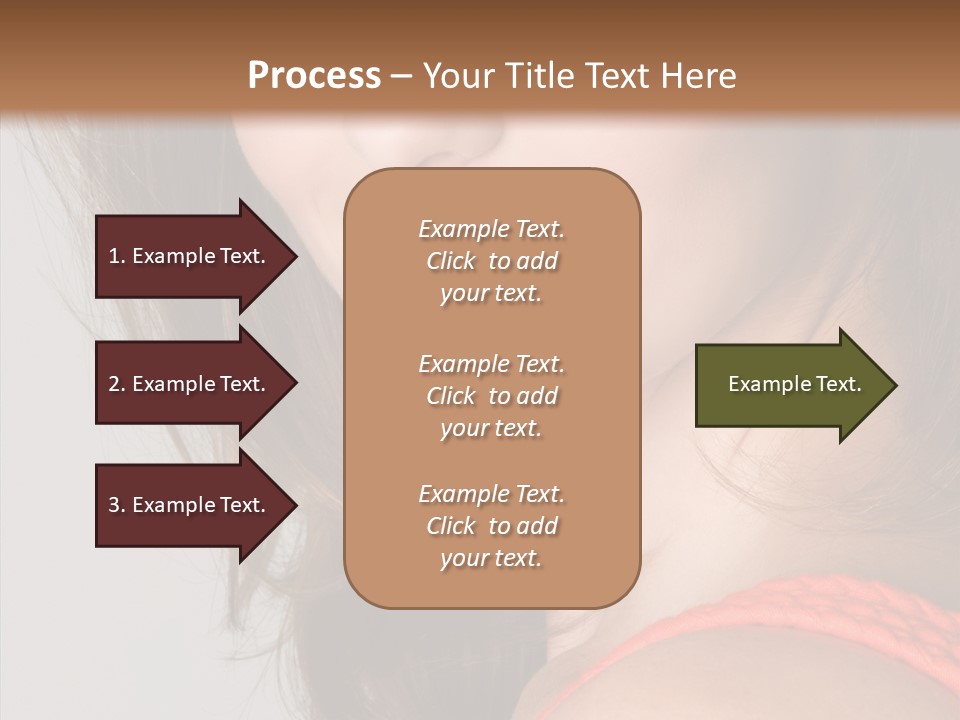 Youth Attractive Close Up PowerPoint Template