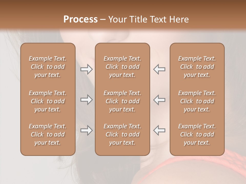 Youth Attractive Close Up PowerPoint Template
