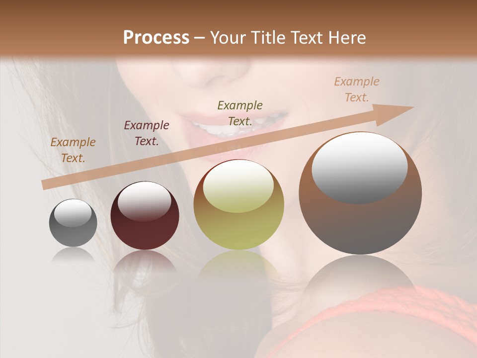 Youth Attractive Close Up PowerPoint Template