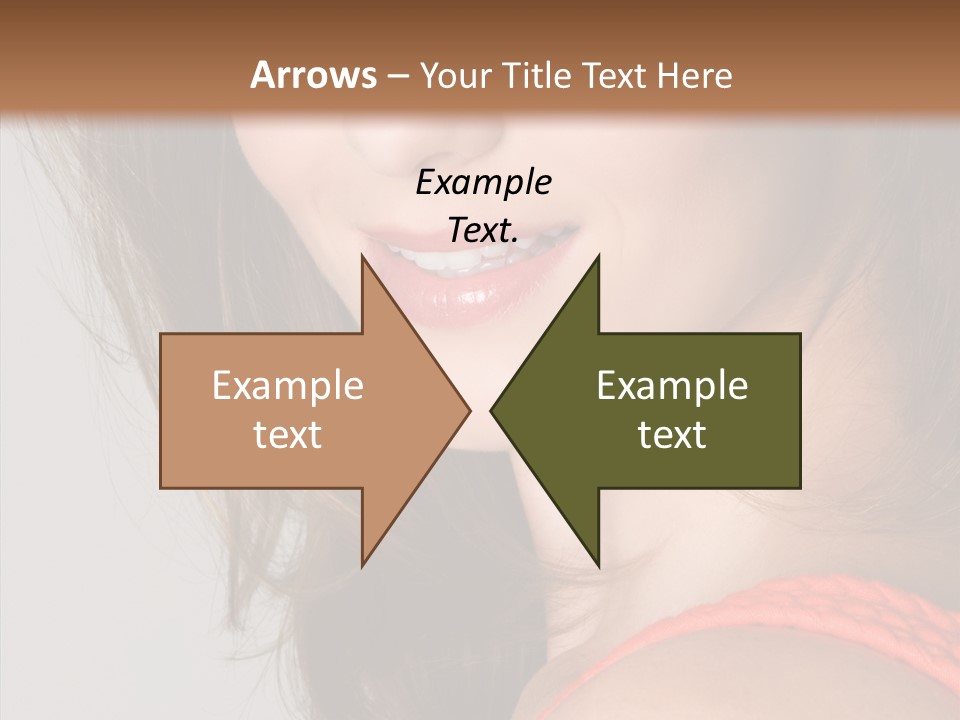 Youth Attractive Close Up PowerPoint Template