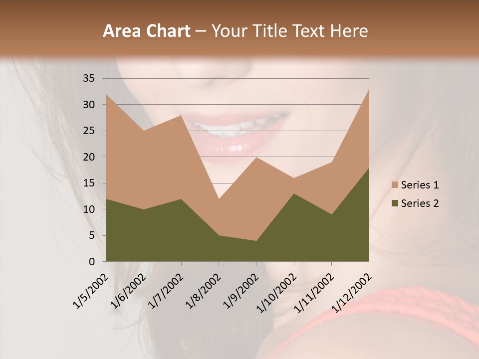 Youth Attractive Close Up PowerPoint Template