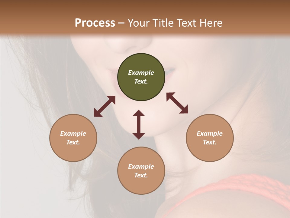 Youth Attractive Close Up PowerPoint Template