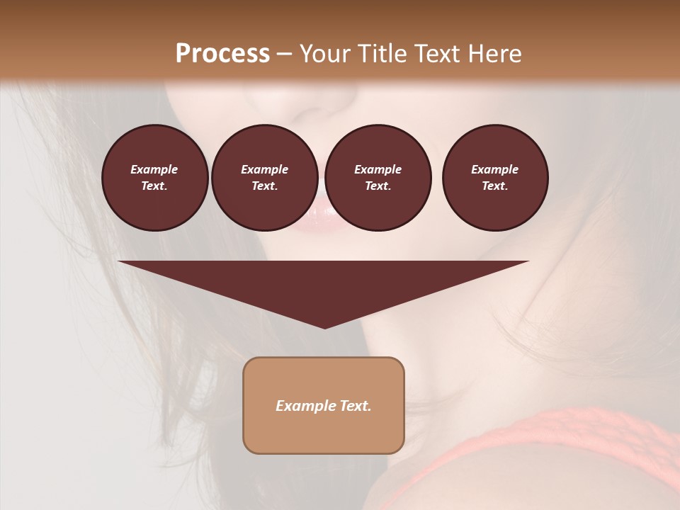 Youth Attractive Close Up PowerPoint Template