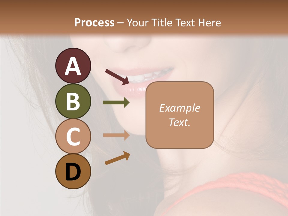 Youth Attractive Close Up PowerPoint Template