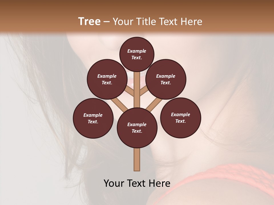 Youth Attractive Close Up PowerPoint Template