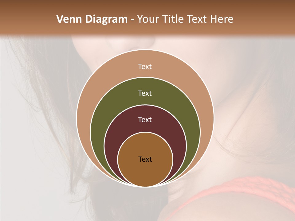 Youth Attractive Close Up PowerPoint Template