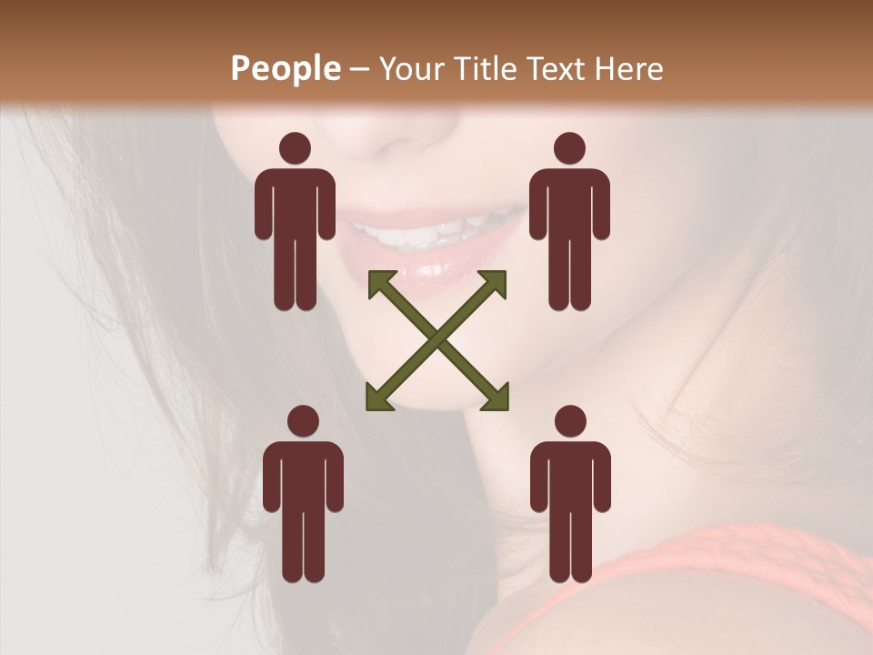 Youth Attractive Close Up PowerPoint Template