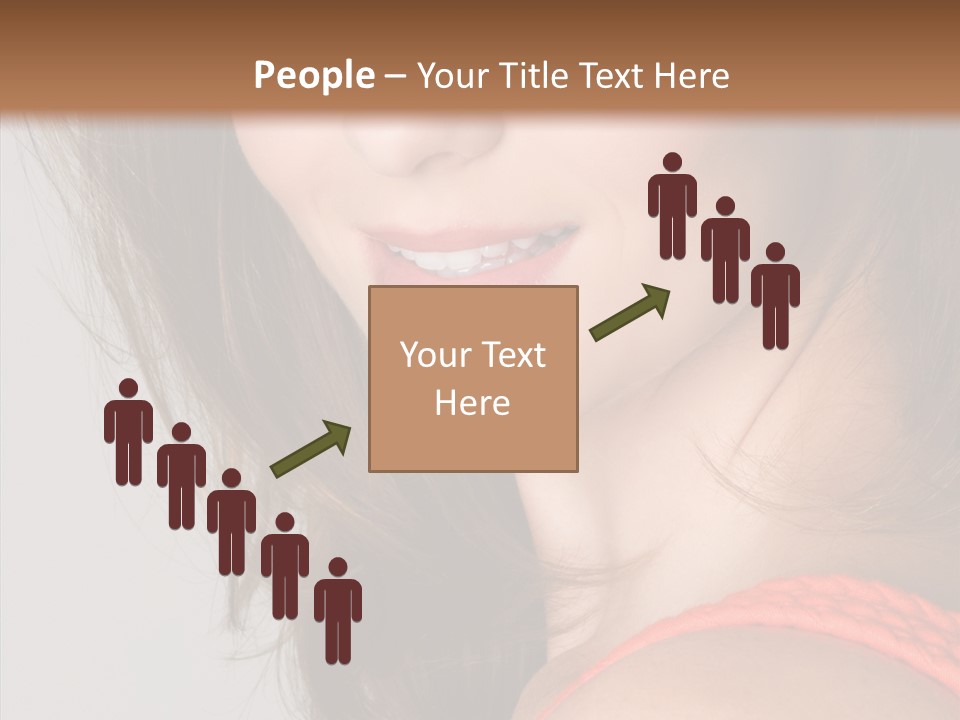 Youth Attractive Close Up PowerPoint Template