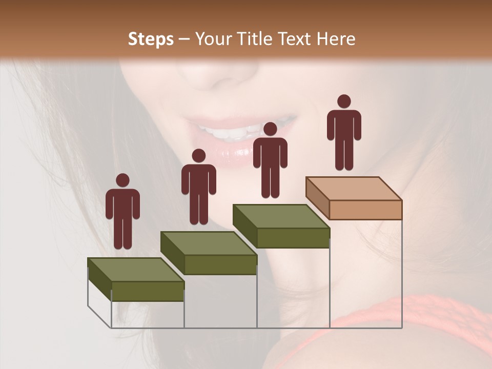 Youth Attractive Close Up PowerPoint Template