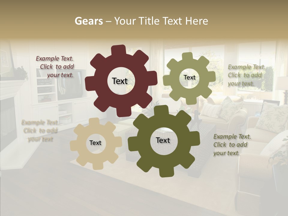 Apartment Lobby Design PowerPoint Template