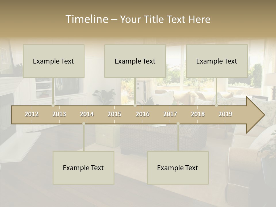 Apartment Lobby Design PowerPoint Template