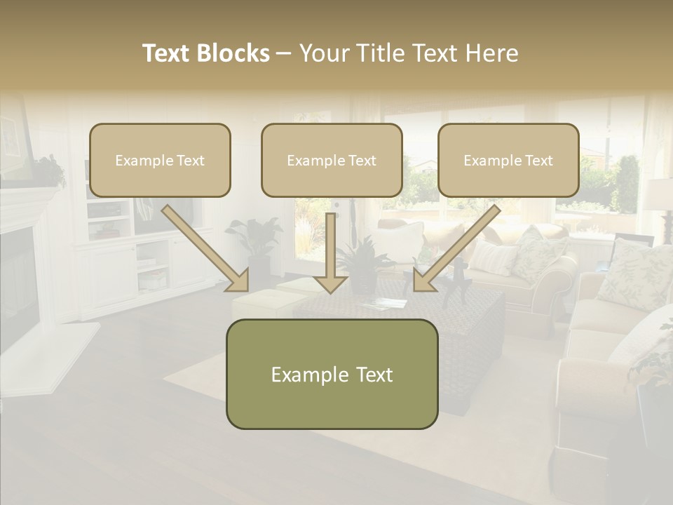Apartment Lobby Design PowerPoint Template