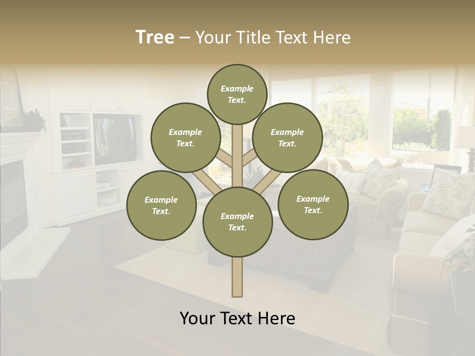 Apartment Lobby Design PowerPoint Template
