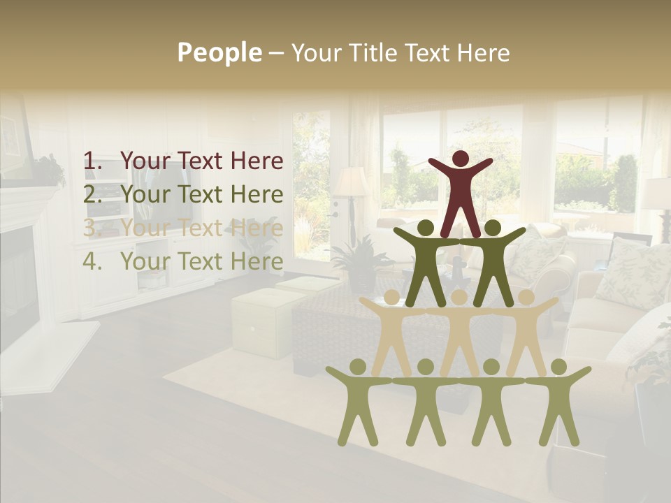 Apartment Lobby Design PowerPoint Template
