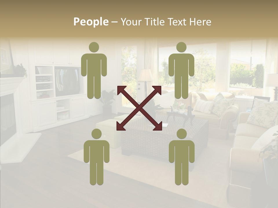 Apartment Lobby Design PowerPoint Template