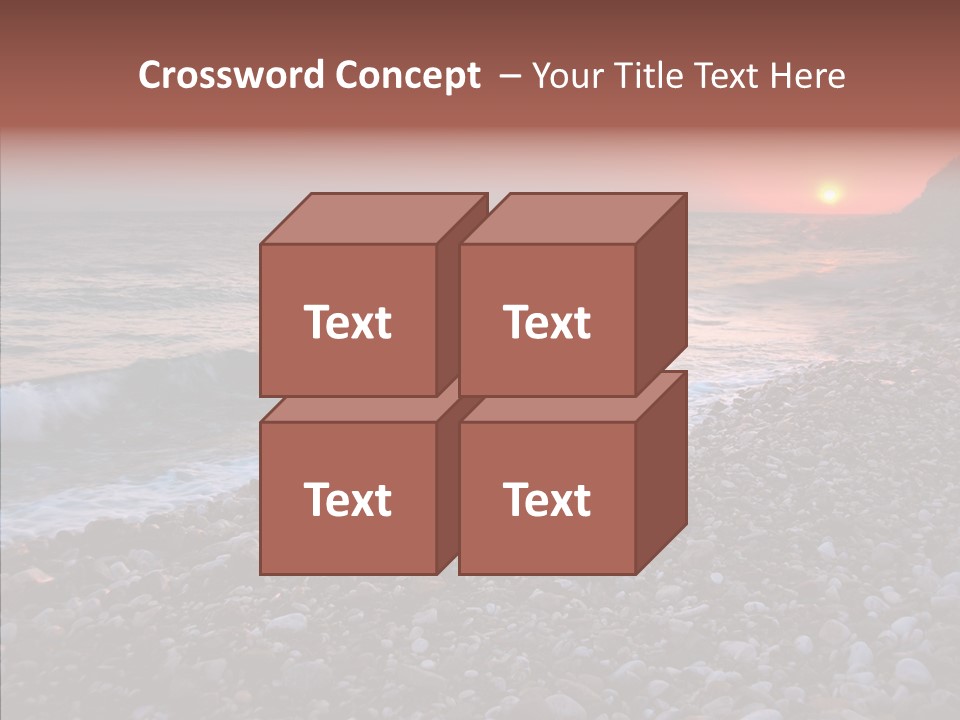 Red Travel Sky PowerPoint Template