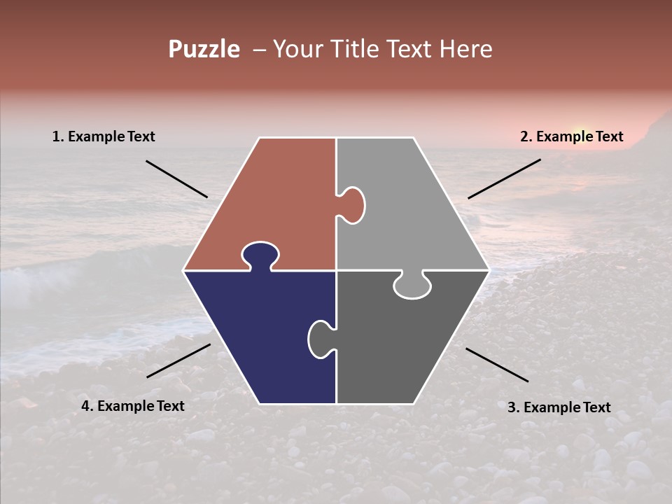 Red Travel Sky PowerPoint Template