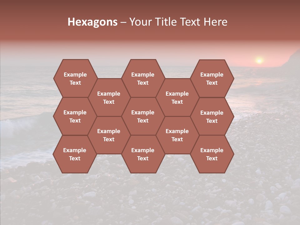 Red Travel Sky PowerPoint Template