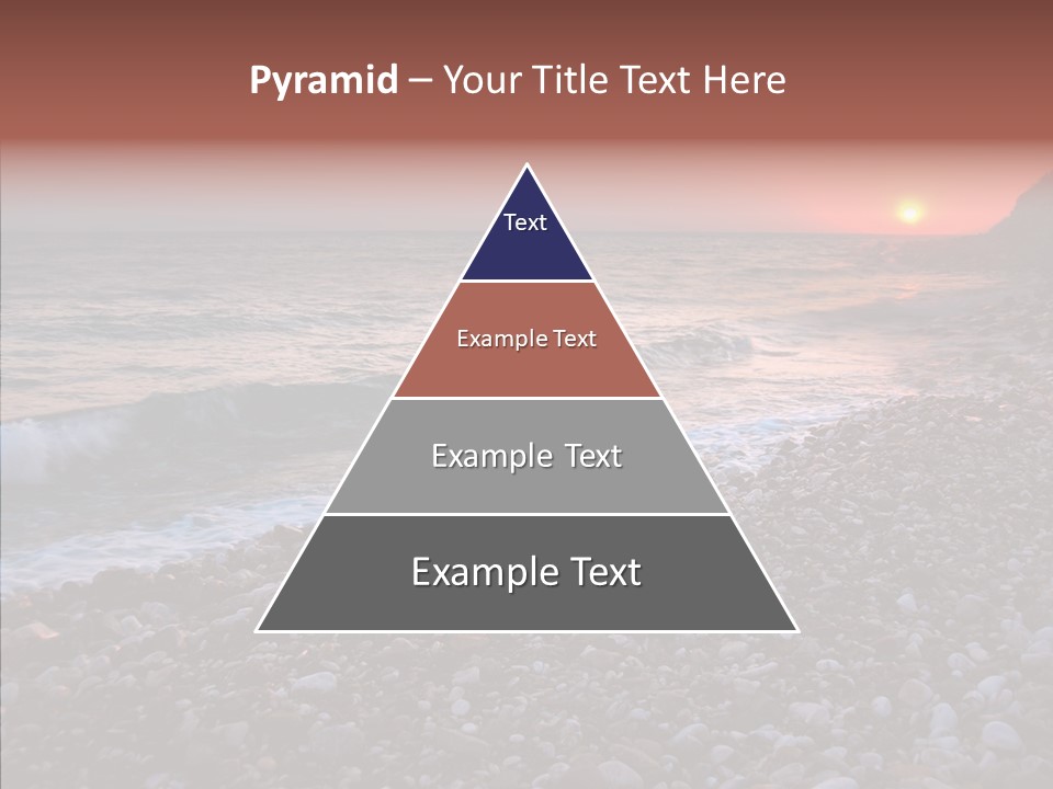 Red Travel Sky PowerPoint Template