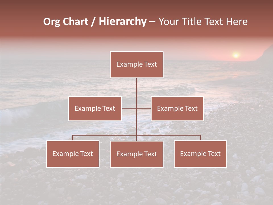 Red Travel Sky PowerPoint Template