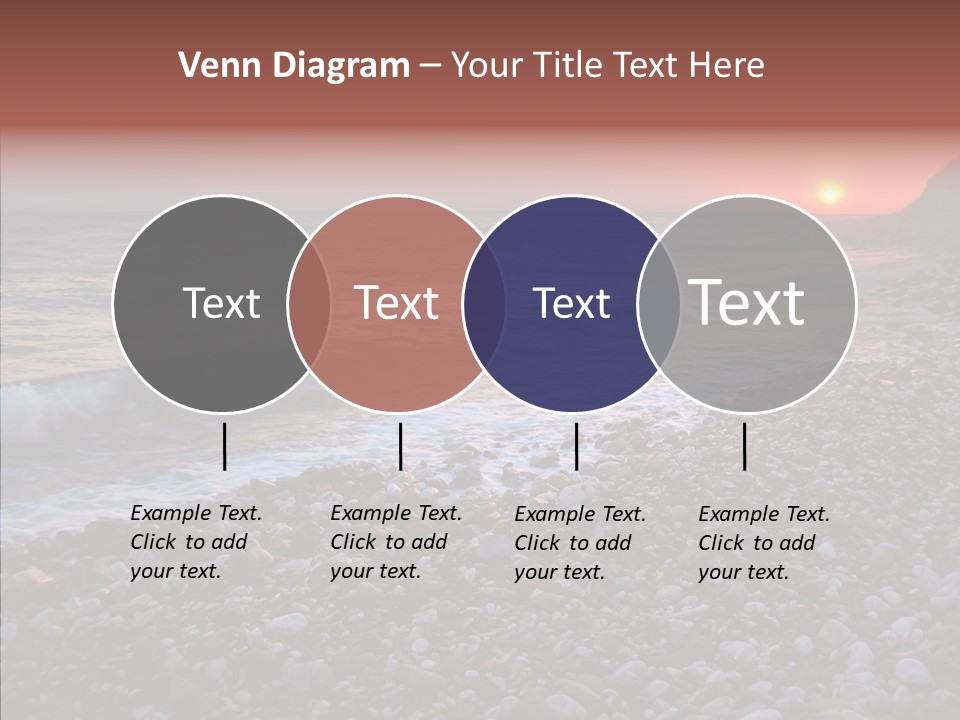 Red Travel Sky PowerPoint Template